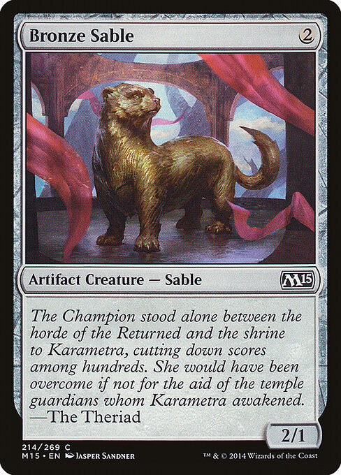 Bronze Sable - Magic 2015 - 214