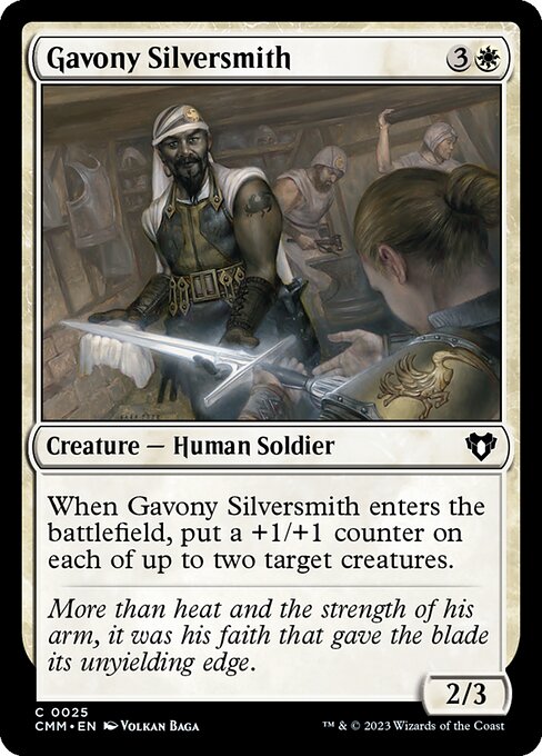 Gavony Silversmith - Commander Masters - 25