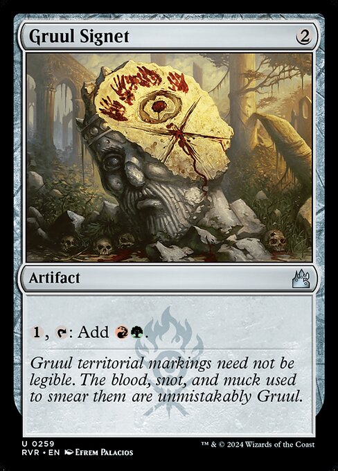 Gruul Signet - Ravnica Remastered - 259