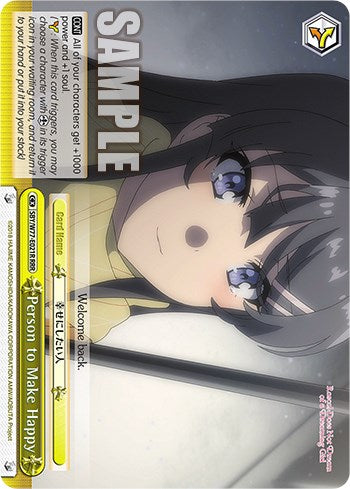 Person to Make Happy (Foil) [Rascal Does Not Dream of a Dreaming Girl]