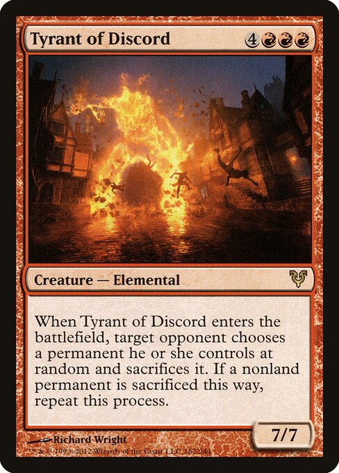 Tyrant of Discord - Avacyn Restored - 162