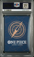 MONKEY D. LUFFY ALTERNATE ART 2023 ONE PIECE JAPANESE OP05-AWAKENING OF THE NEW ERA PSA GEM MT 10