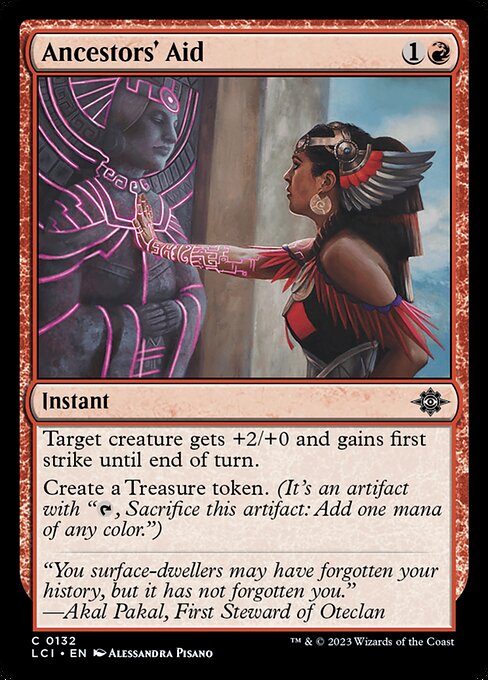 Ancestors' Aid - The Lost Caverns of Ixalan - 132
