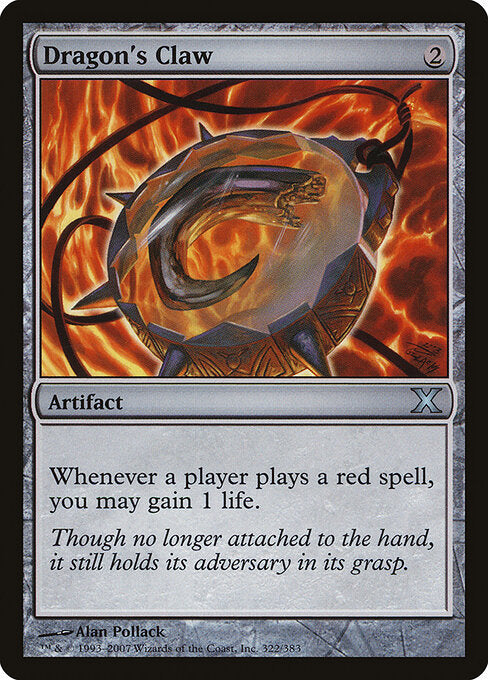 Dragon's Claw - Tenth Edition - 322