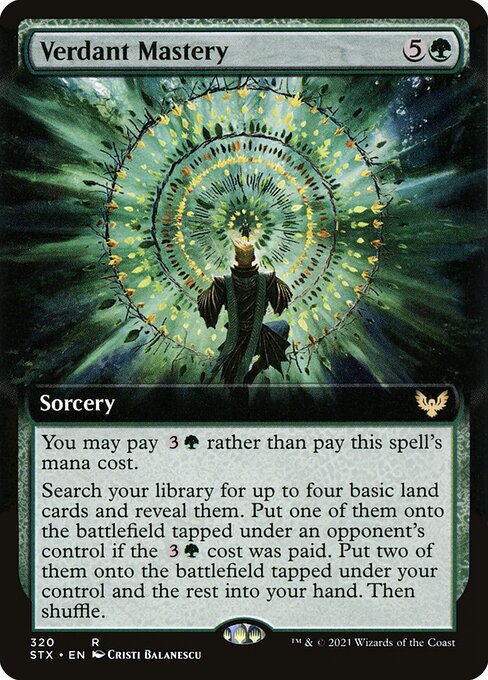 Verdant Mastery - Strixhaven: School of Mages - 320