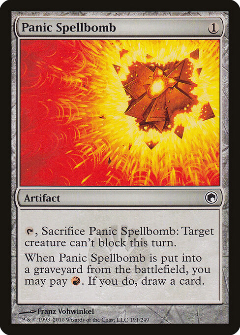 Panic Spellbomb - Scars of Mirrodin - 191