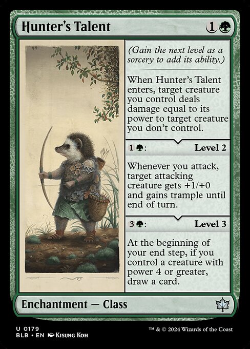 Hunter's Talent - Bloomburrow - 179