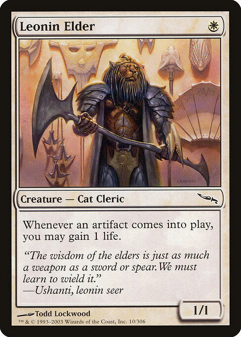 Leonin Elder - Mirrodin - 10