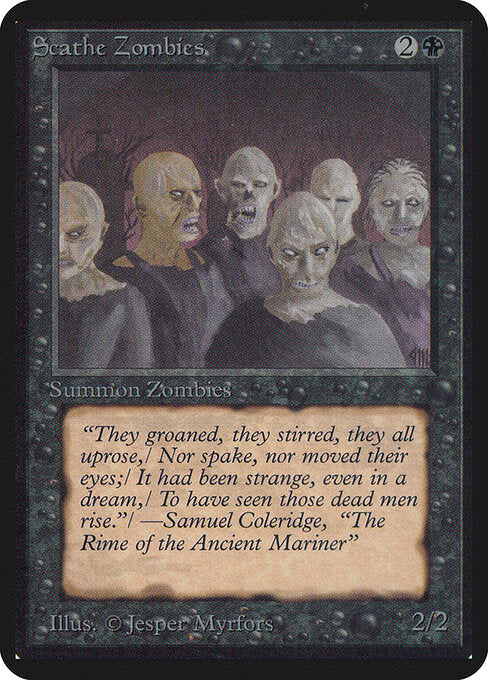 Scathe Zombies - Limited Edition Alpha - 125