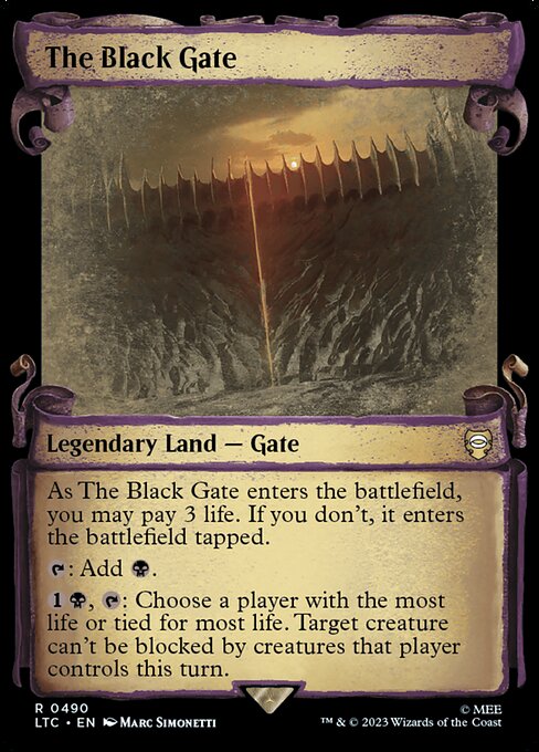 The Black Gate - Tales of Middle-earth Commander - 490