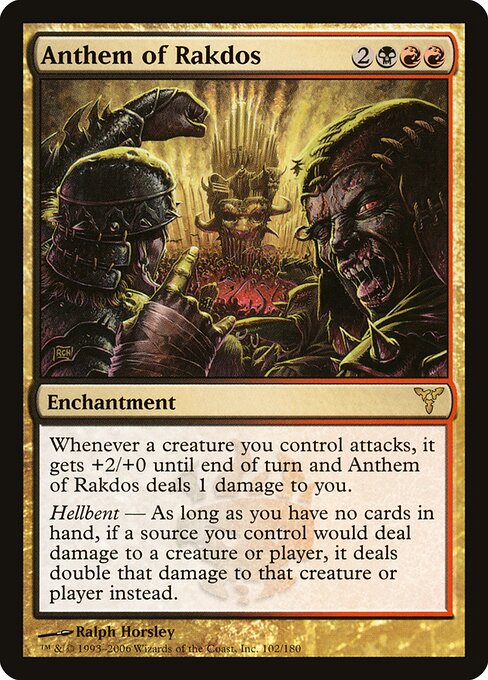 Anthem of Rakdos - Dissension - 102
