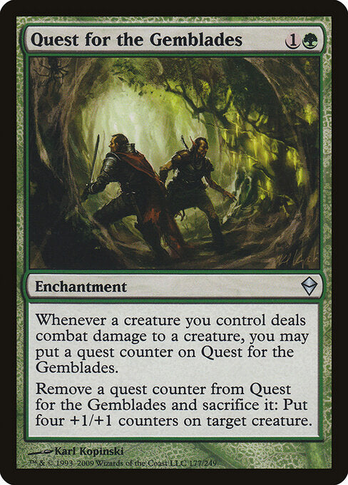 Quest for the Gemblades - Zendikar - 177