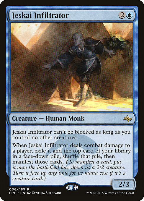 Jeskai Infiltrator - Fate Reforged - 36