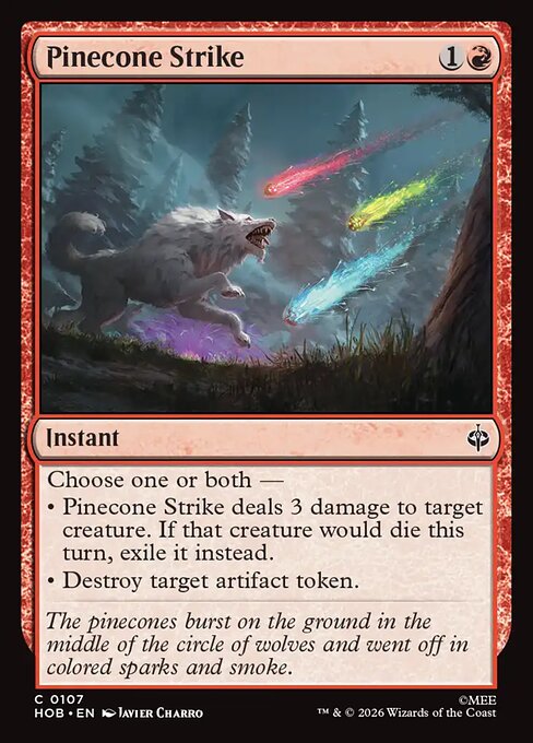 Pinecone Strike - The Hobbit - 107