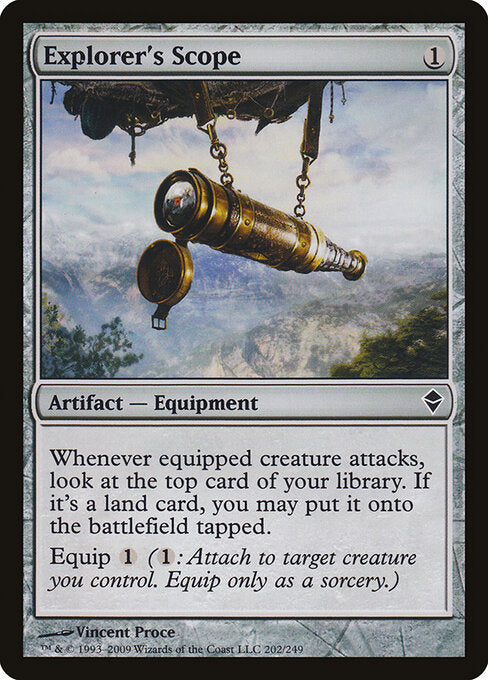 Explorer's Scope - Zendikar - 202