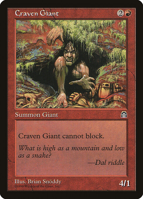 Craven Giant - Stronghold - 78