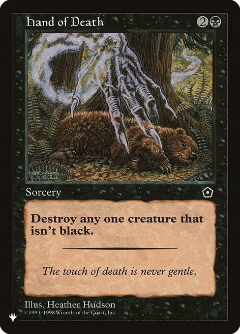 Hand of Death - The List - P02-74