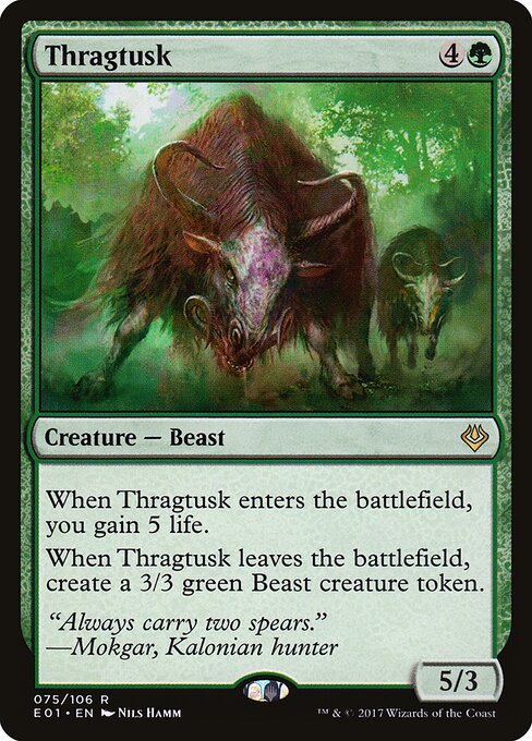 Thragtusk - Archenemy: Nicol Bolas - 75