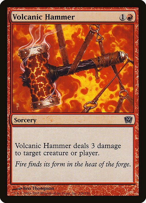 Volcanic Hammer - Ninth Edition - 226★