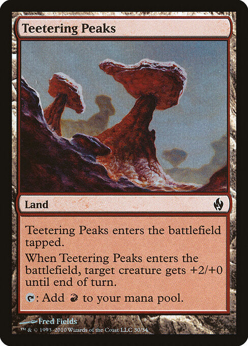 Teetering Peaks - Premium Deck Series: Fire and Lightning - 30
