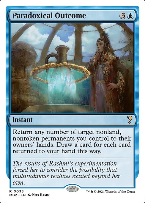 Paradoxical Outcome - Mystery Booster 2 - 33