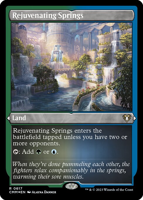 Rejuvenating Springs - Commander Masters - 617