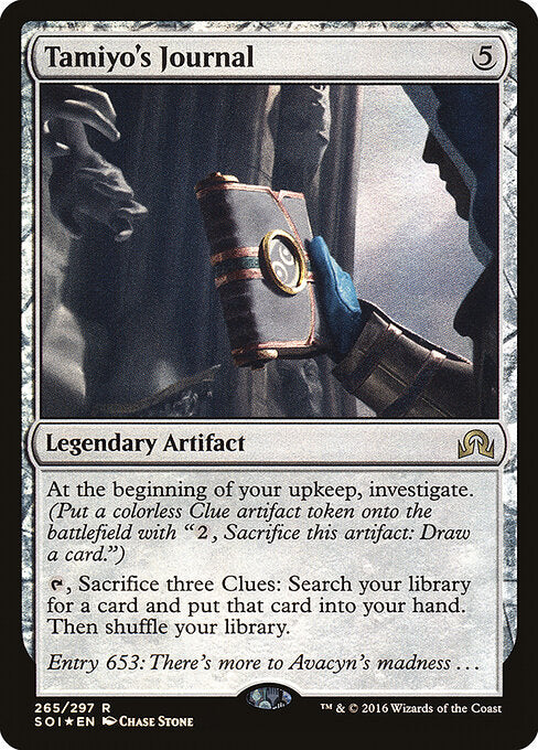 Tamiyo's Journal - Shadows over Innistrad - 265†b