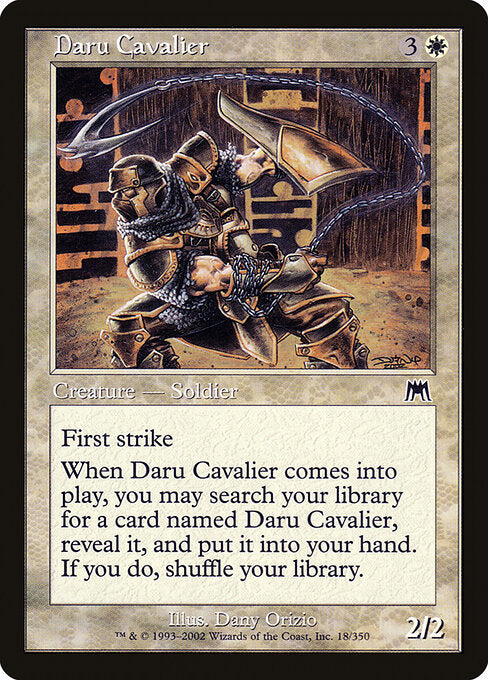 Daru Cavalier - Onslaught - 18