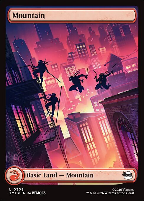 Mountain - Teenage Mutant Ninja Turtles - 308
