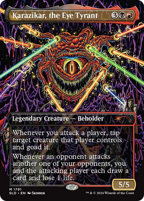Karazikar, the Eye Tyrant - Secret Lair Drop - 1791