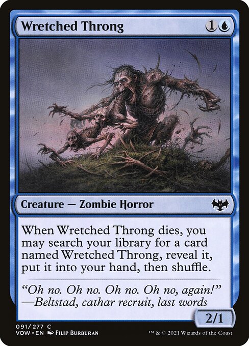 Wretched Throng - Innistrad: Crimson Vow - 91