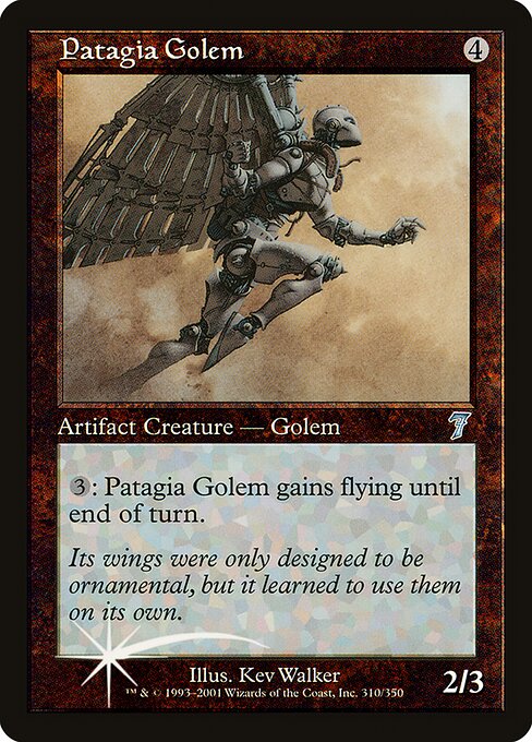 Patagia Golem - Seventh Edition - 310★