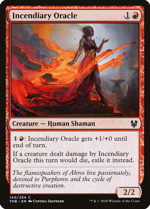 Incendiary Oracle - Theros Beyond Death - 140