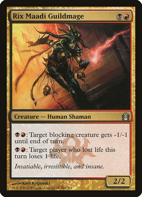 Rix Maadi Guildmage - Return to Ravnica - 192
