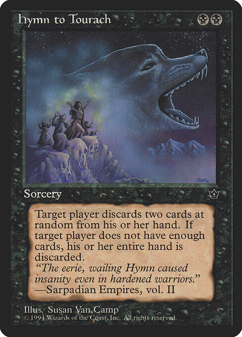 Hymn to Tourach - Fallen Empires - 38a