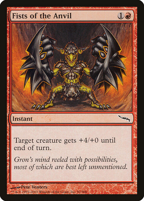 Fists of the Anvil - Mirrodin - 91