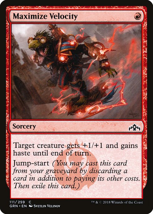 Maximize Velocity - Guilds of Ravnica - 111