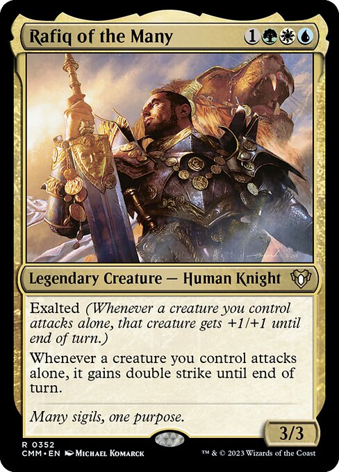 Rafiq of the Many - Commander Masters - 352