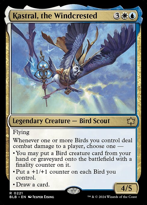 Kastral, the Windcrested - Bloomburrow - 221