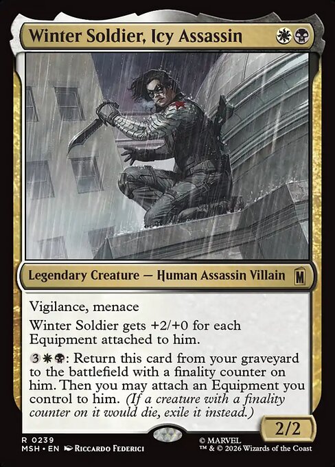 Winter Soldier, Icy Assassin - Marvel Super Heroes - 239