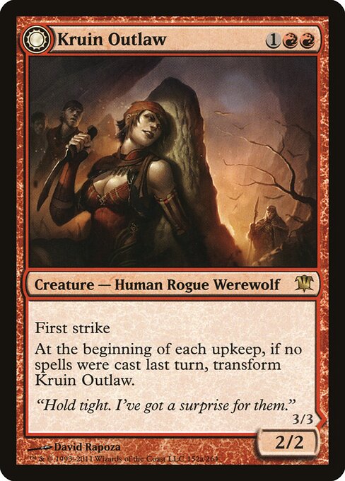 Kruin Outlaw // Terror of Kruin Pass - Innistrad - 152