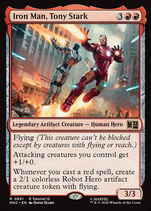 Iron Man, Tony Stark - Marvel Super Heroes Commander - 851