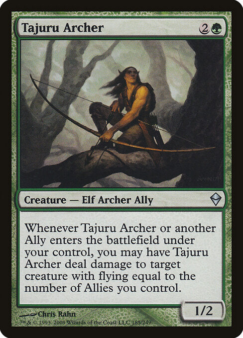 Tajuru Archer - Zendikar - 185