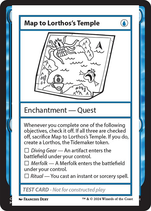 Map to Lorthos's Temple - Mystery Booster 2 - 531