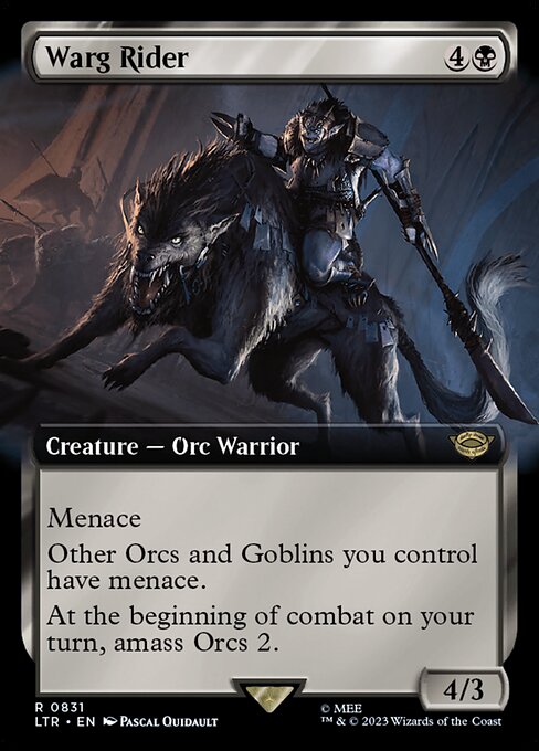Warg Rider - The Lord of the Rings: Tales of Middle-earth - 831