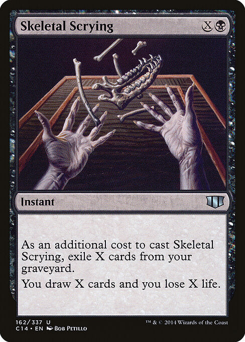 Skeletal Scrying - Commander 2014 - 162