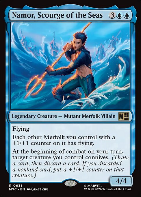 Namor, Scourge of the Seas - Marvel Super Heroes Commander - 631