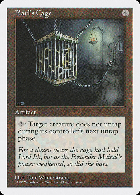 Barl's Cage - Fifth Edition - 352
