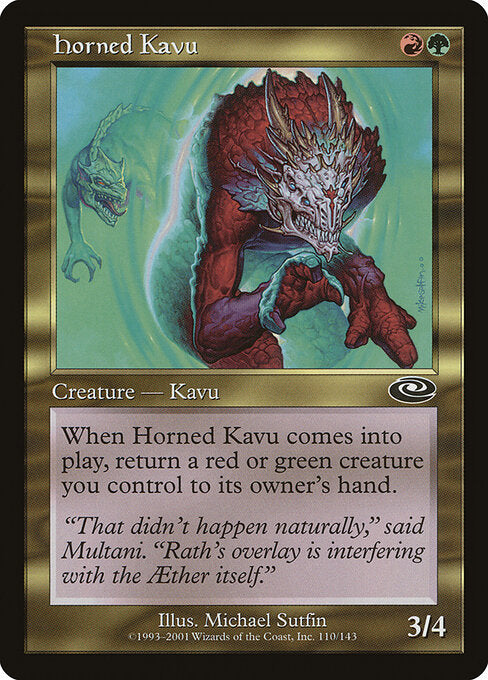 Horned Kavu - Planeshift - 110