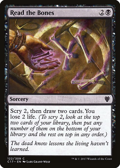 Read the Bones - Commander 2017 - 122